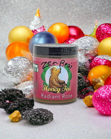 Radiant Rose Honey Tea - Zenbear Honey Tea Radiant Rose Honey Tea - Zenbear Honey Tea